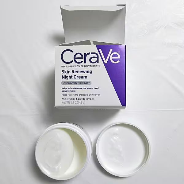 CeraVe Skin Renewing Night Cream – Wake up to smoother, younger-looking skin — add to cart now!