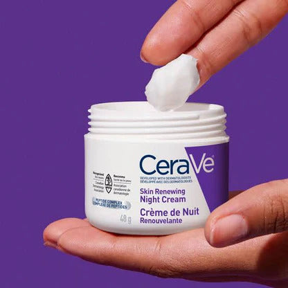 CeraVe Skin Renewing Night Cream – Wake up to smoother, younger-looking skin — add to cart now!