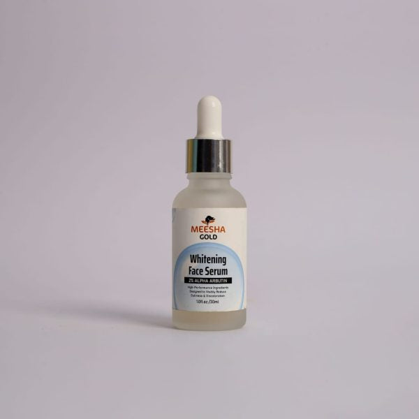 Meesha Gold Whitening Face Serum | Brightening Skincare for All Skin Types – 30ml (Original)