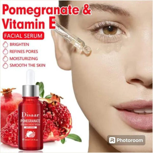 Disaar Pomegranate & Vitamin E Face Serum | Radiance Boosting & Anti-Aging Care – 30ml