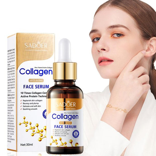 Sadoer Collagen Face Serum | Firming, Moisturizing & Nourishing Facial Essence – 30ml
