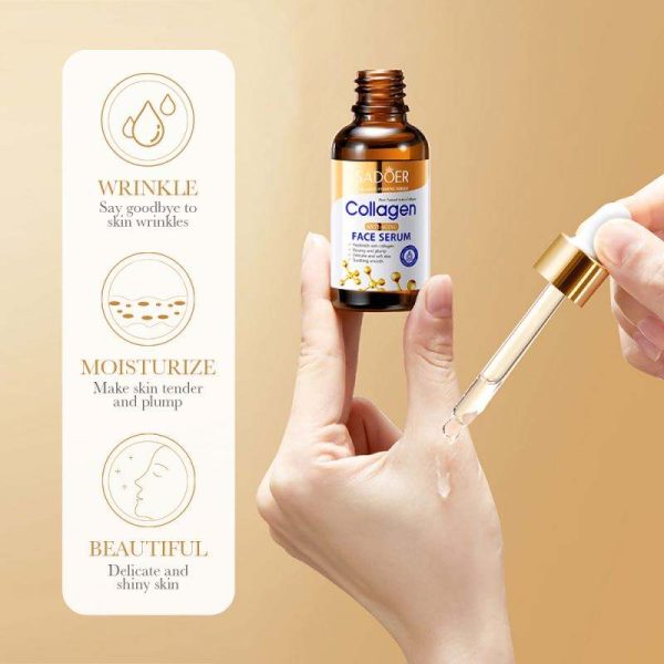 Sadoer Collagen Face Serum | Firming, Moisturizing & Nourishing Facial Essence – 30ml